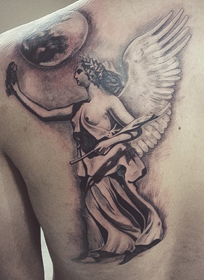 Anjo Gótico Tattoo